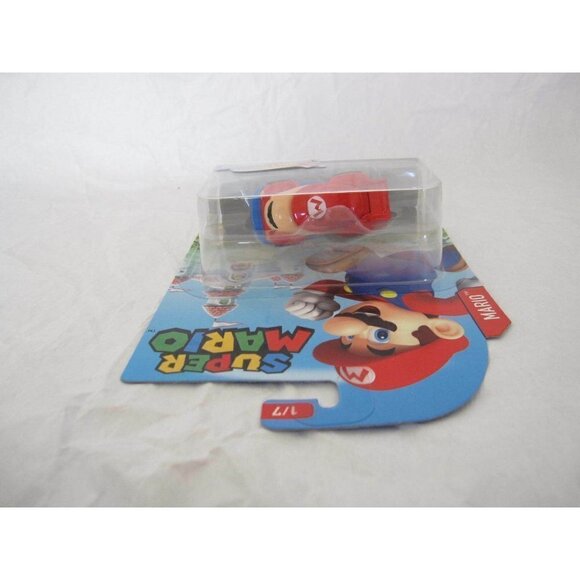 2017 New Sealed Super Mario Mario Hot Wheels Character Cars (1/7) - Picture 4 of 6